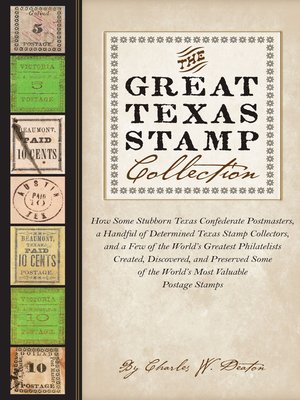 cover image of The Great Texas Stamp Collection